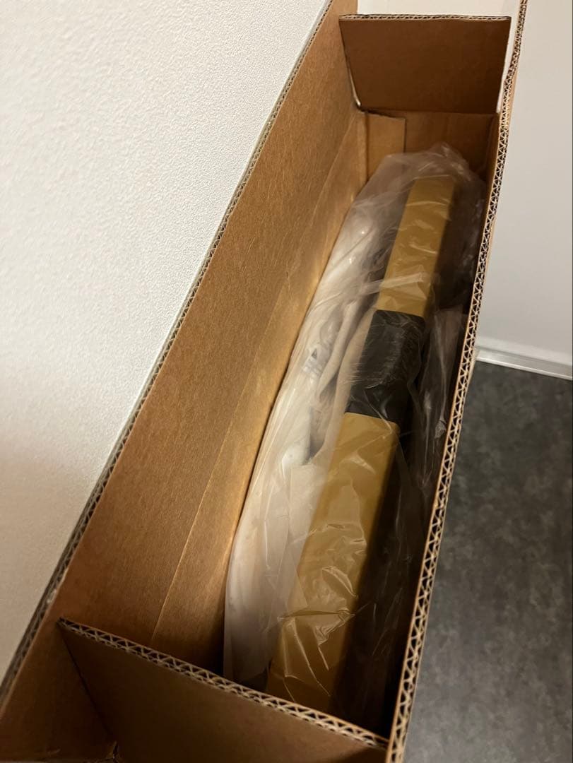 【新品】【送料売主負担】Esluve HZDMJベビーベッド ベージュ