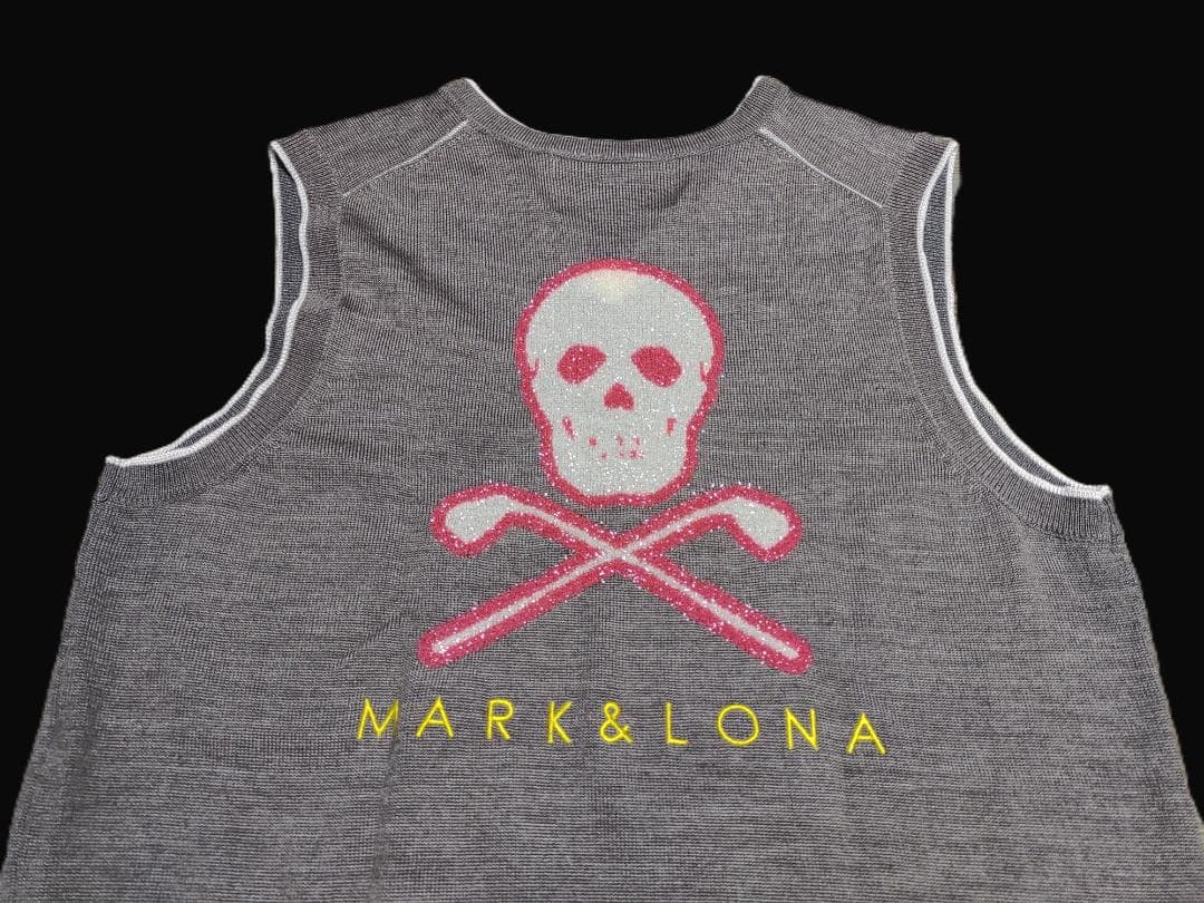 y*i様 ⛳️マークアンドロナ ♥️定番のバックスカル ニットベスト MARK＆