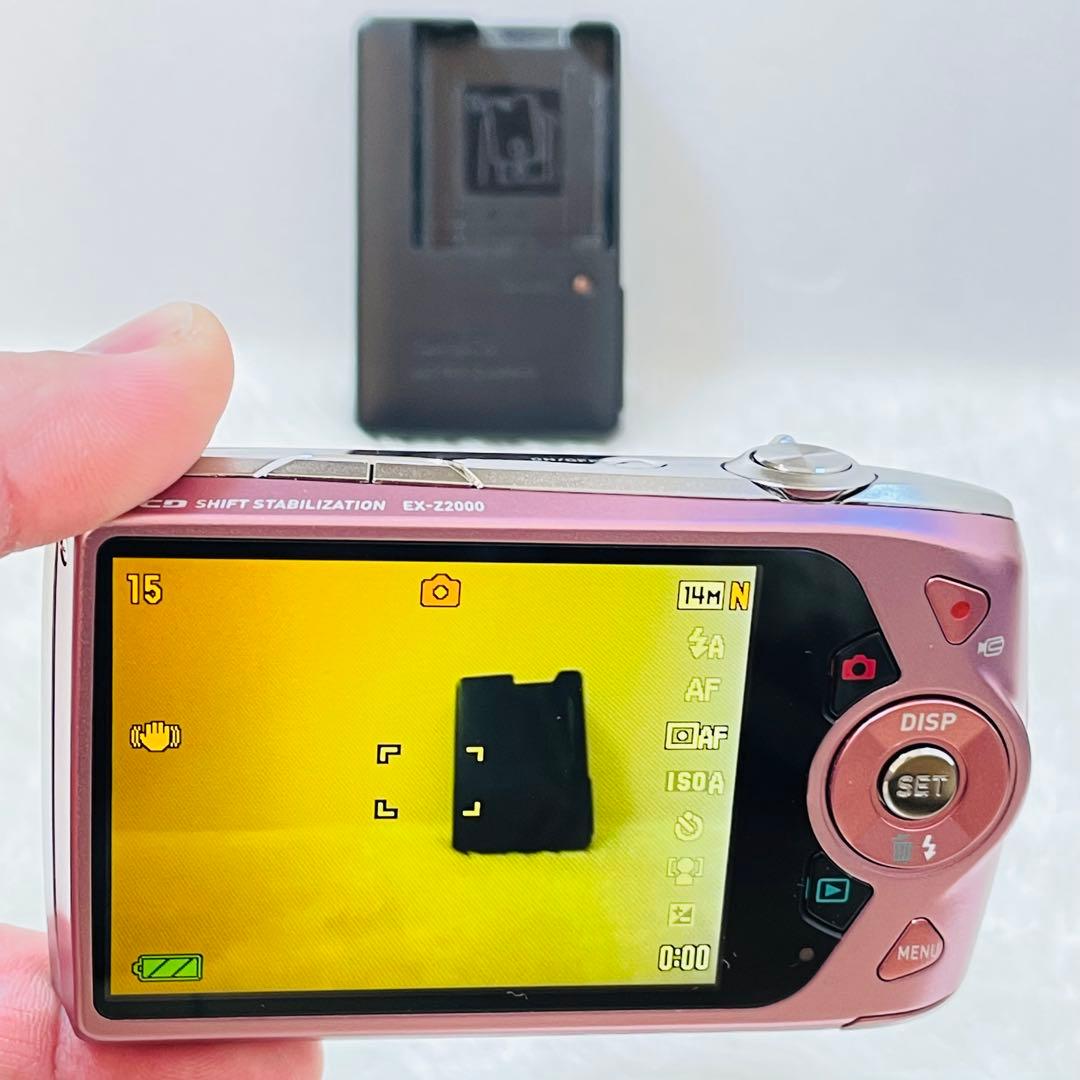 CASIO EXILIM ZOOM EX-Z2000 ピンク