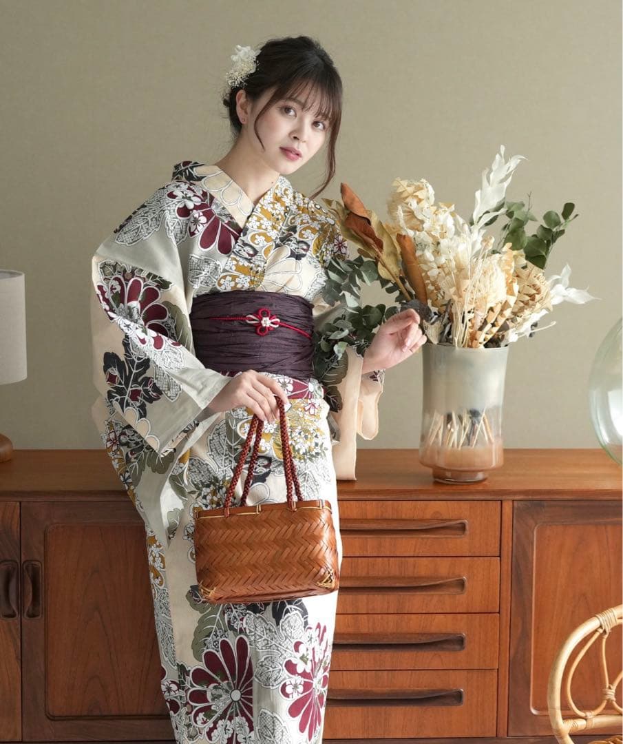 utatane 浴衣・帯 2点セット