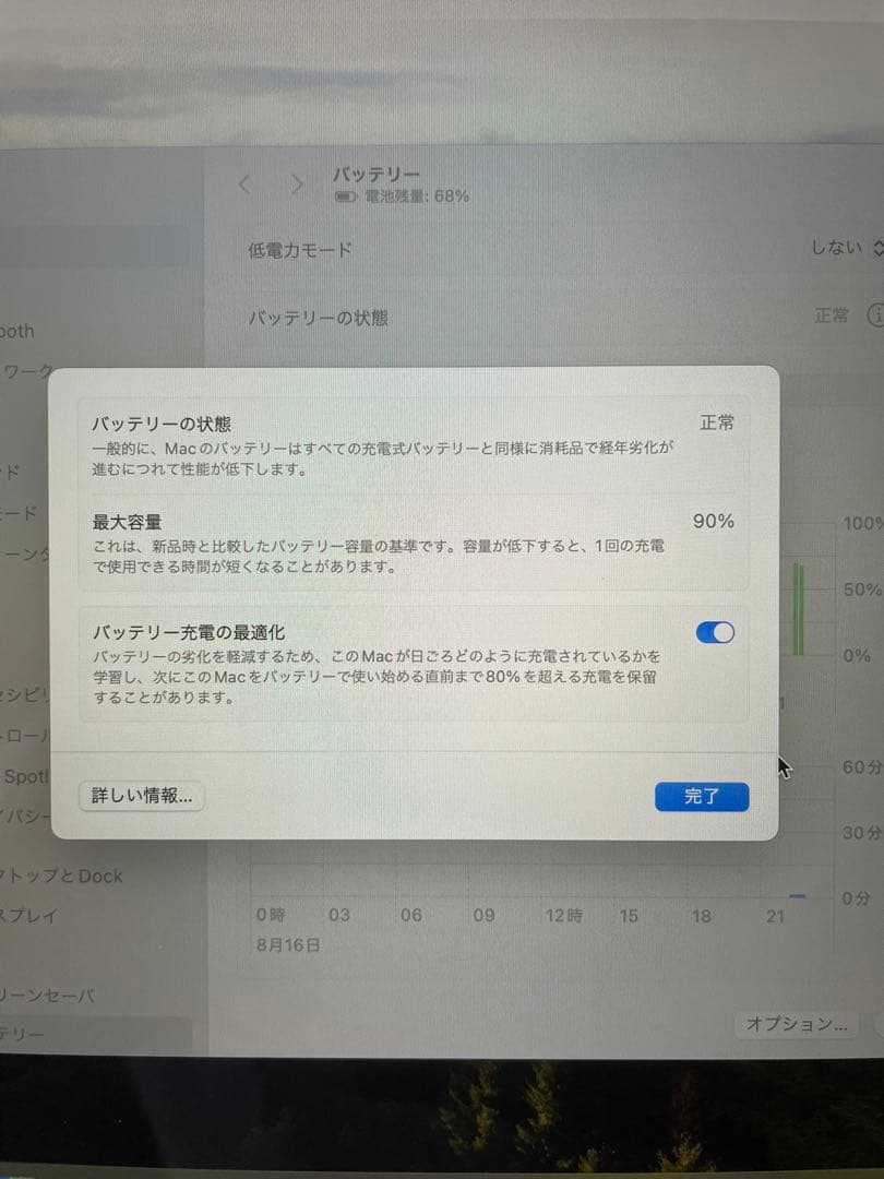 MacBook Air（M1,2020） 8GB 256GB