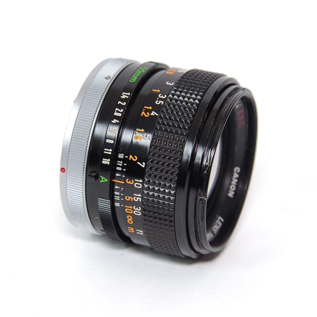 レンズ(単焦点) CANON LENS FD 50mm f1.4 S.S.C.