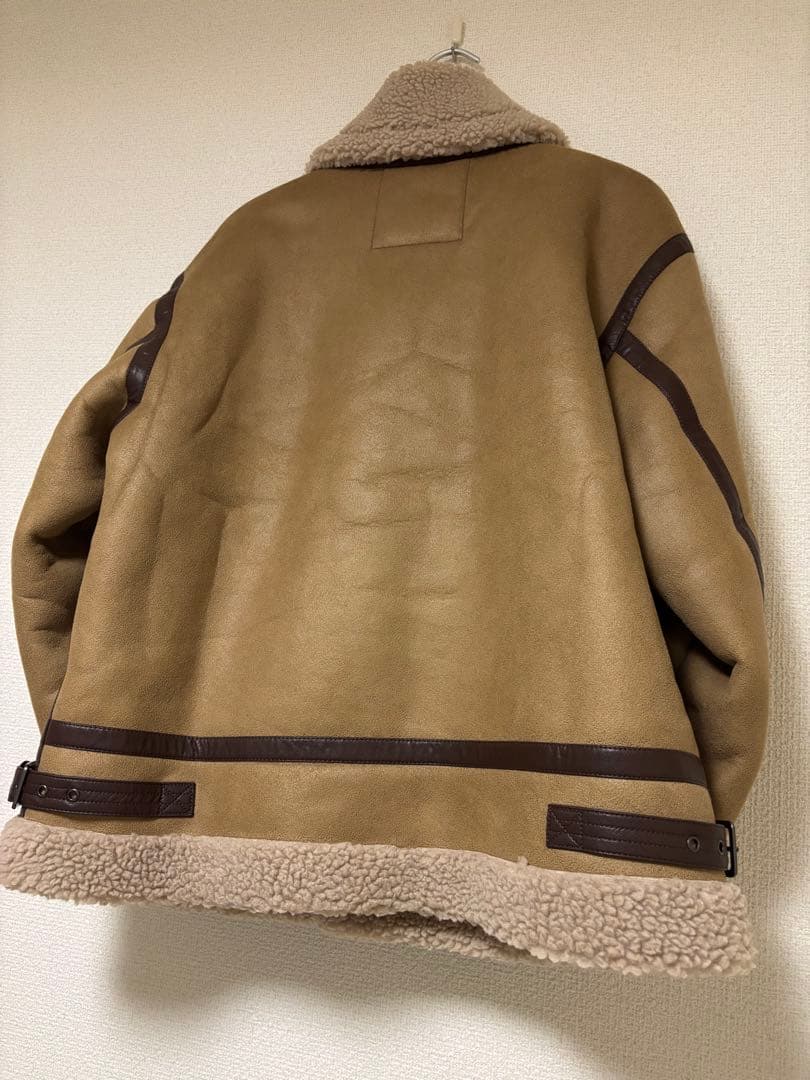 Alpha Industries B-3ライダース フェイクムートン