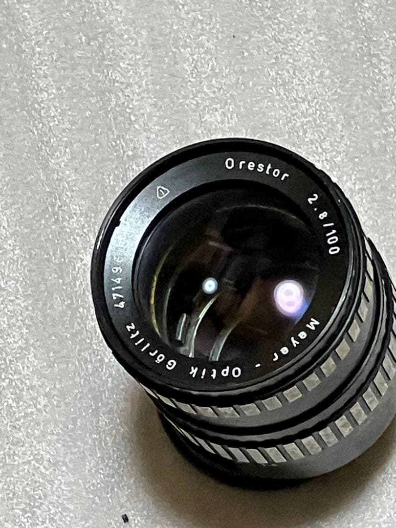 Meyer Optik Orestor 100mm/F2.8 M42マウント