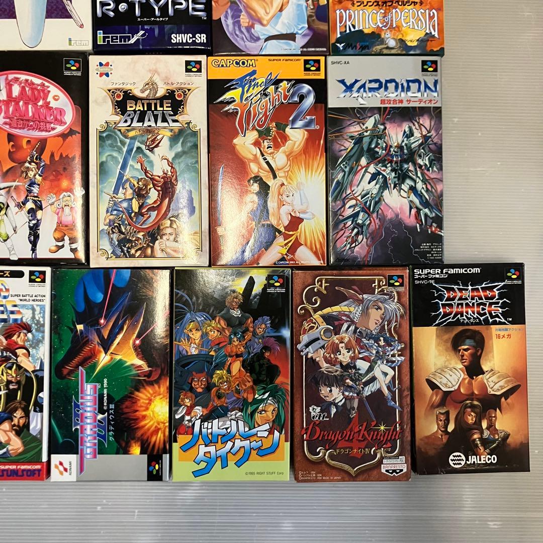 【空箱のみ】 スーパーファミコン ソフト 外箱 まとめ売り 25箱