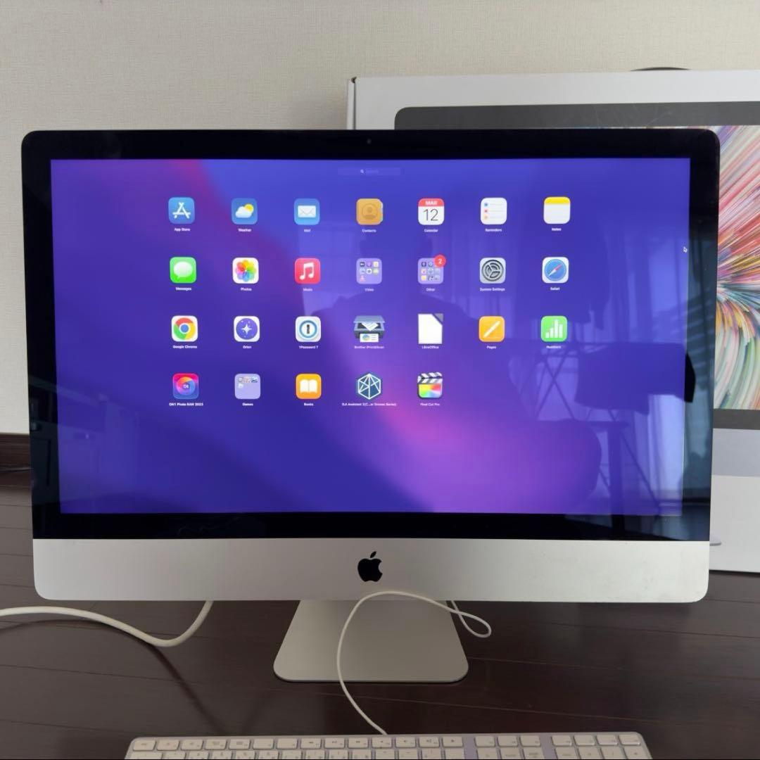 Macデスクトップ iMac Retina 5K, 27-inch, 2017 1TB 40GB