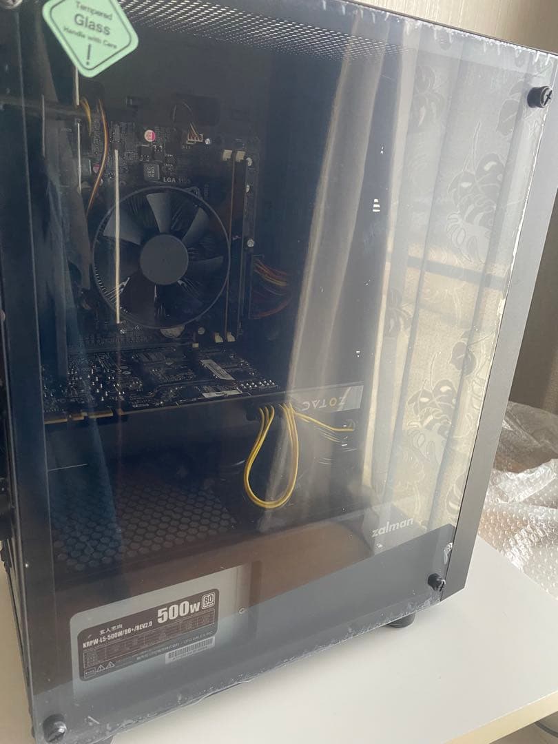 自作デスクトップPC corei5-3470 GTX760 500W電源搭載