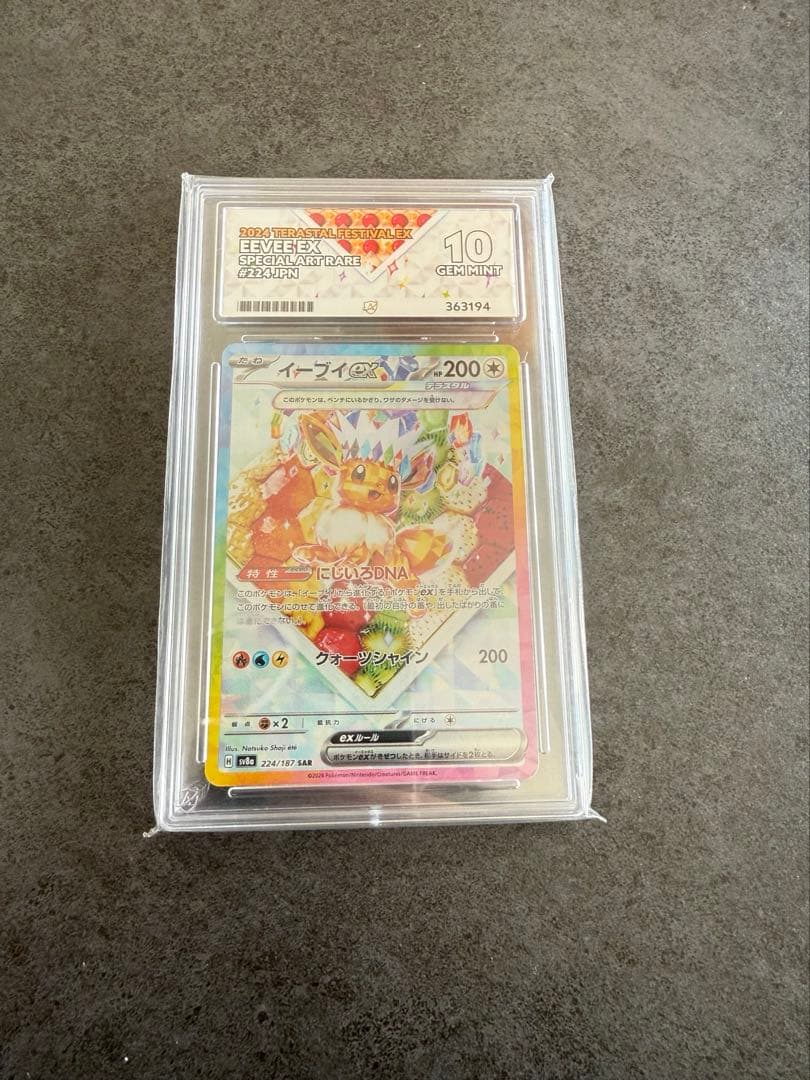イーブイex SARカード ACE10