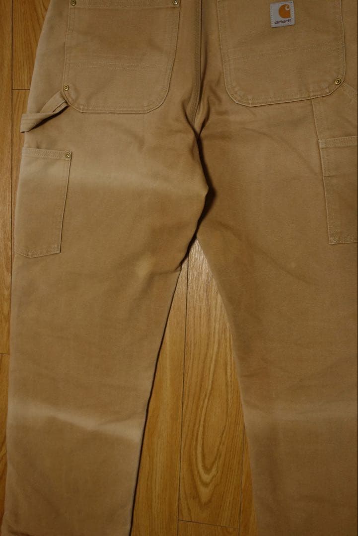 31x30 Carhartt パンツB01 BRN ダブルニー