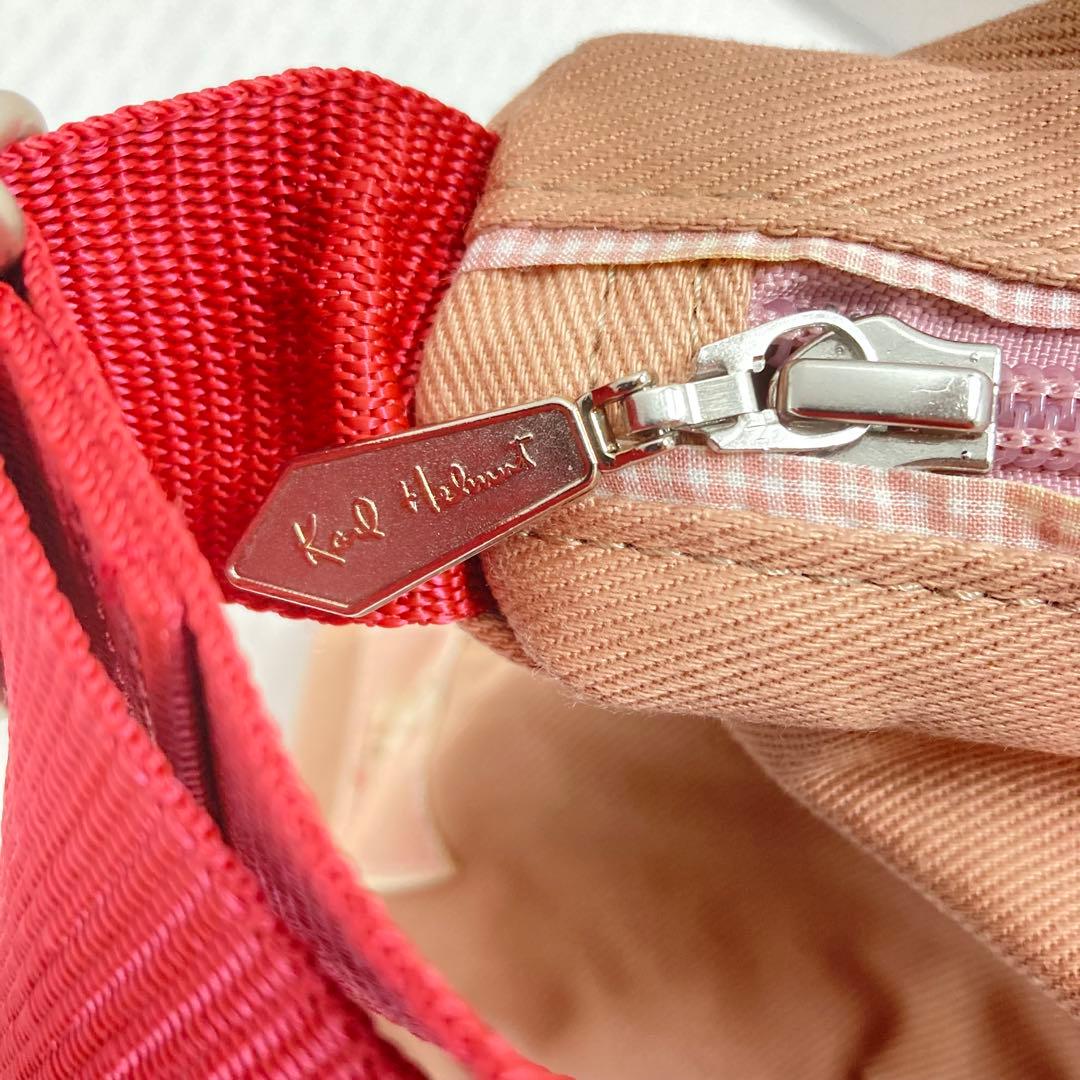 希少　KARL HELMUT カールヘルム　刺繍　トートバッグ　うさぎ　ラビット