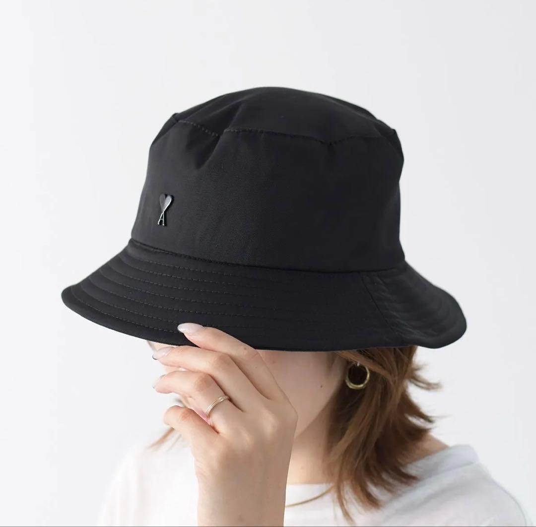 美品✨アミアレクサンドルマテュッシ リバーシブル バケットハット ブラック 1