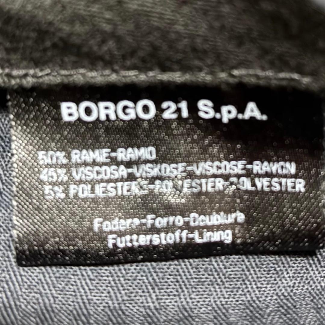 希少　ジョルジオアルマーニ　黒タグ　セットアップスーツ　ブラック　ストライプ