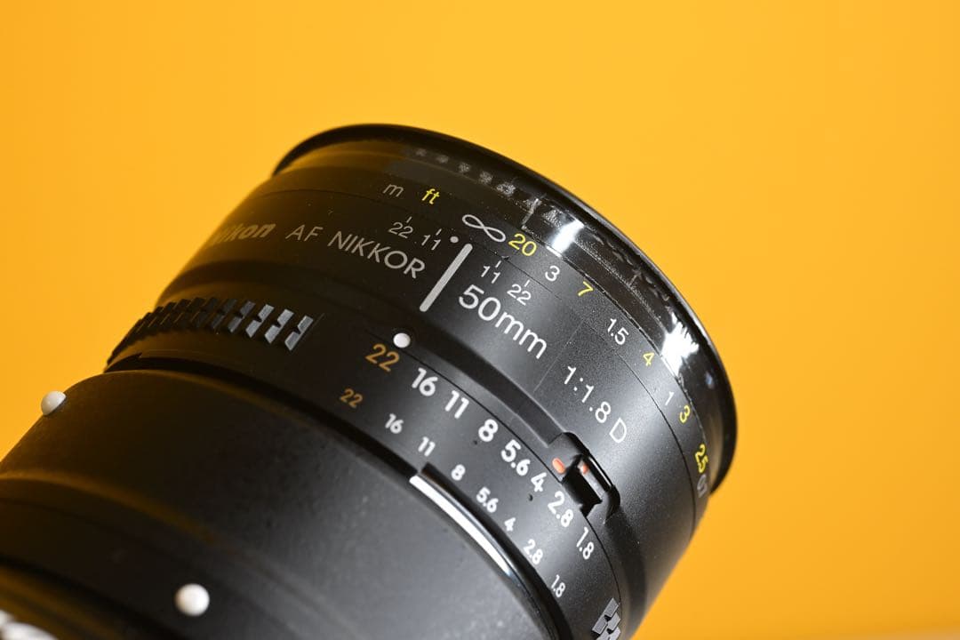 最終価格Nikon AF NIKKOR 50mm f/1.8D 単焦点レンズ