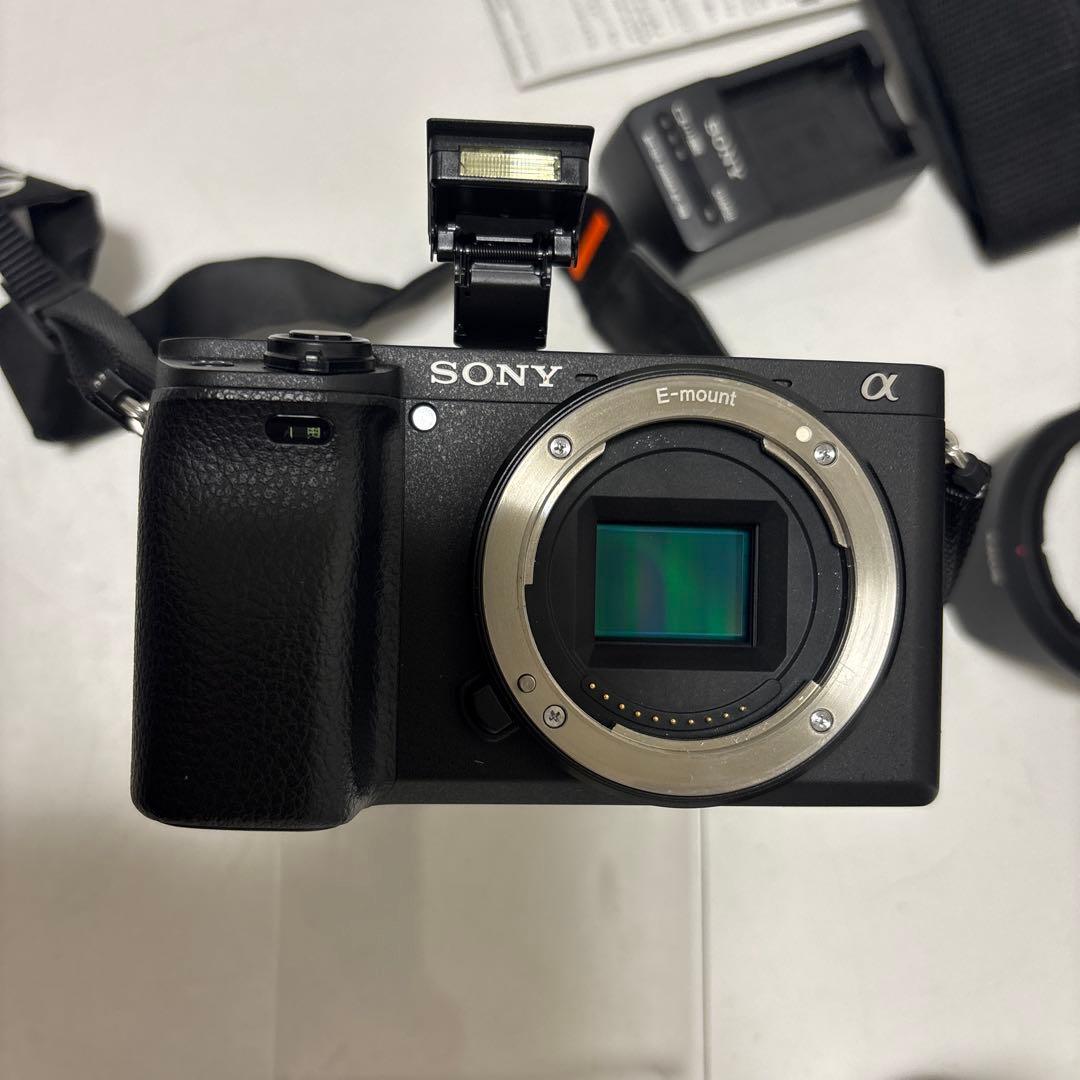 【美品】SONY a-6400(B) 本体＋ レンズ1点＋ケース＋備品