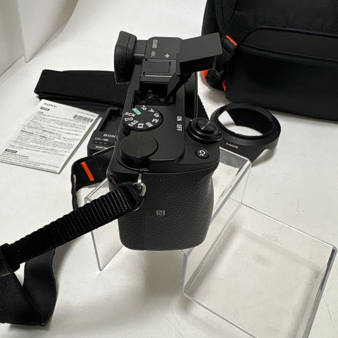 【美品】SONY a-6400(B) 本体＋ レンズ1点＋ケース＋備品