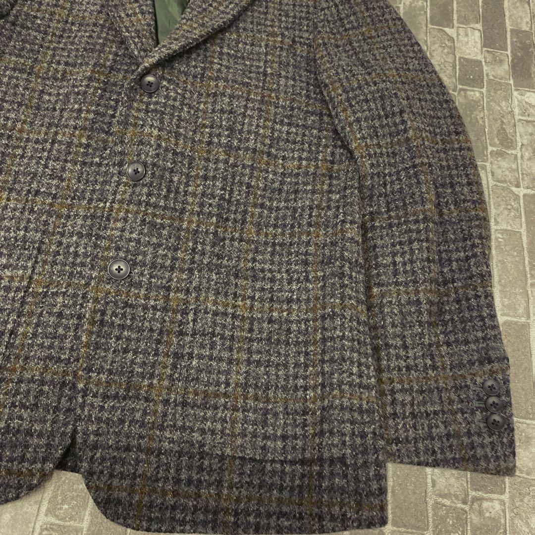 N591♪ FREAK'S STORE ハリスツイード　テーラードジャケットL