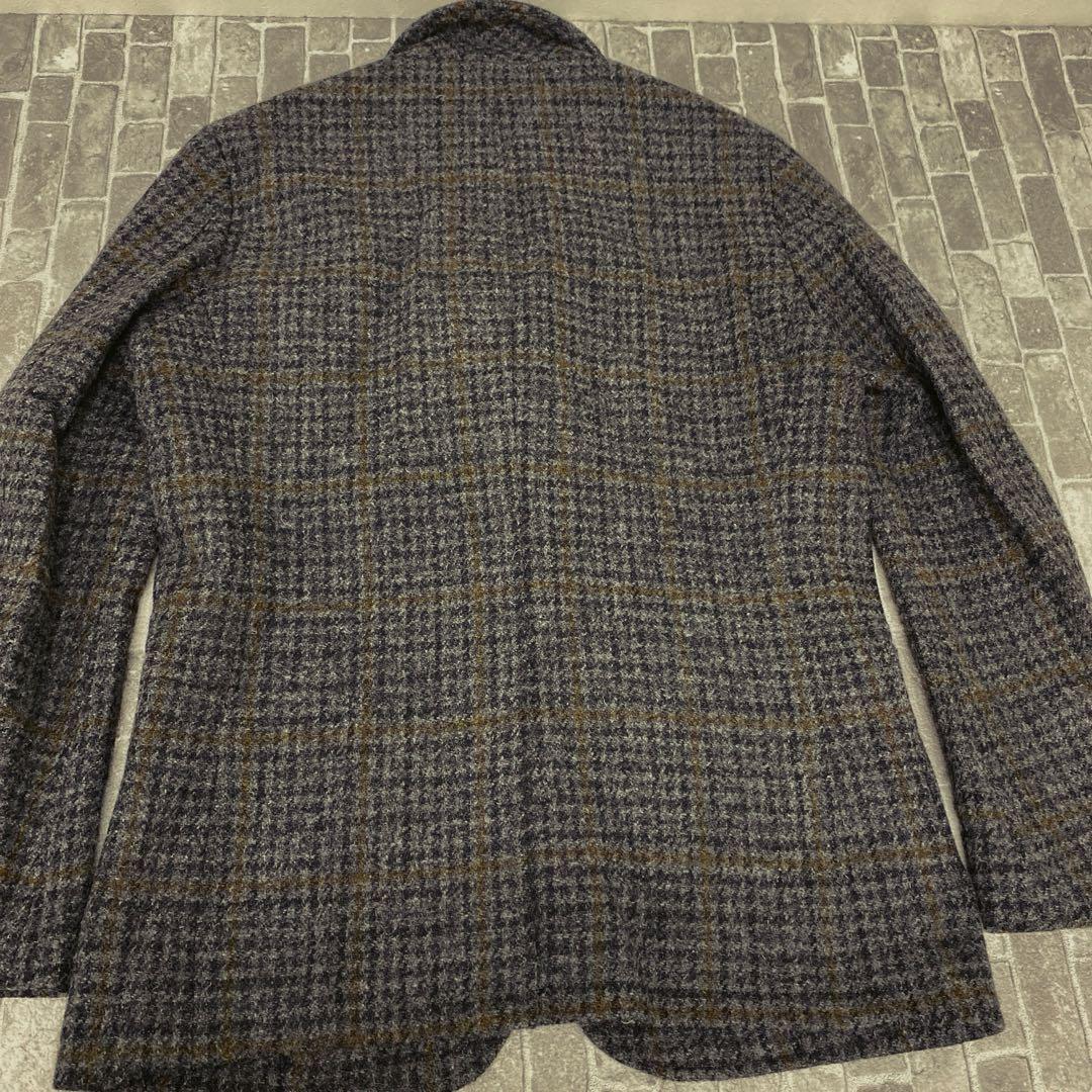 N591♪ FREAK'S STORE ハリスツイード　テーラードジャケットL