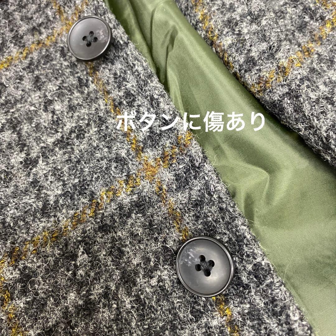 N591♪ FREAK'S STORE ハリスツイード　テーラードジャケットL