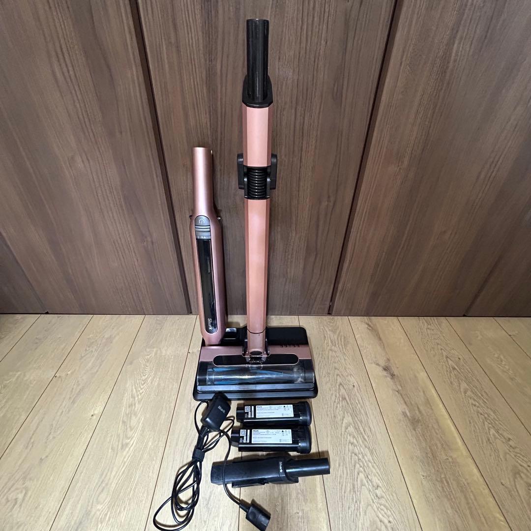 SHARK コードレスサイクロン掃除機 CS501JRG ♡ローズゴールド♡