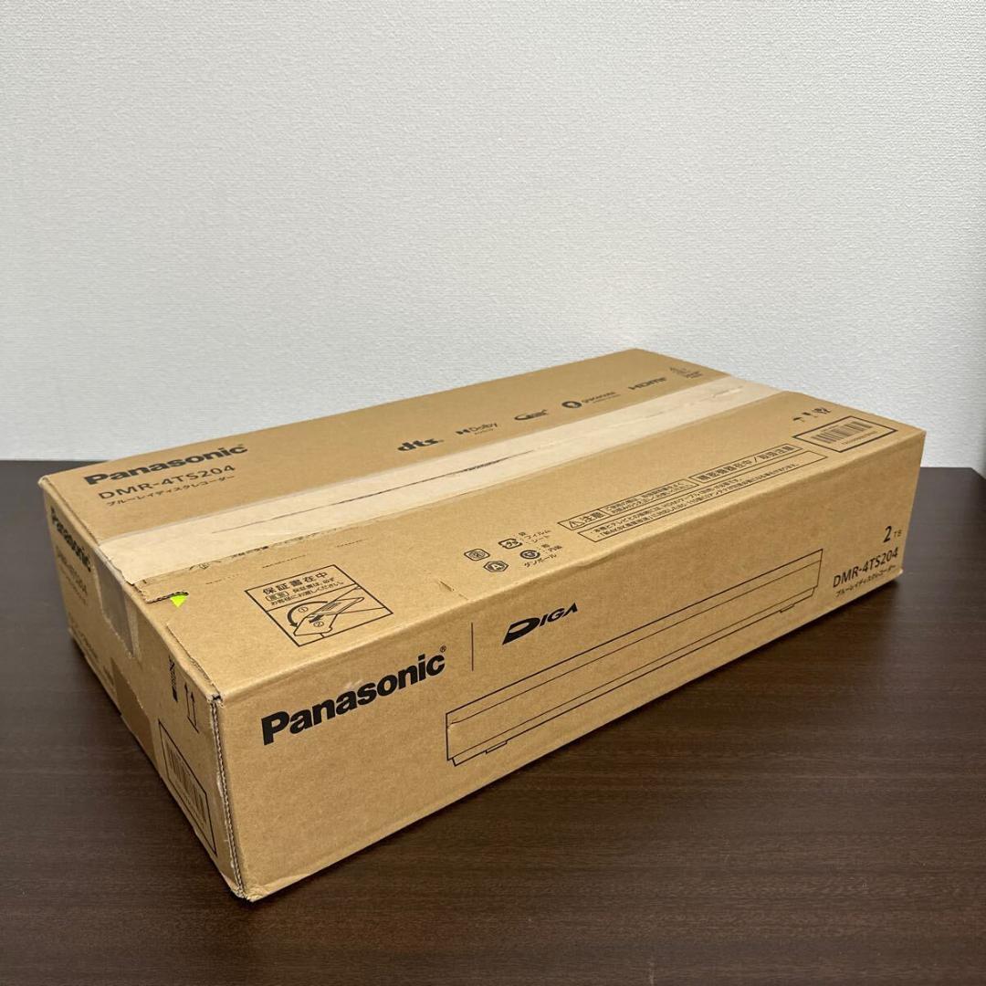 パナソニック DMR-4TS204 4Kディーガ ブルーレイレコーダー 2TB