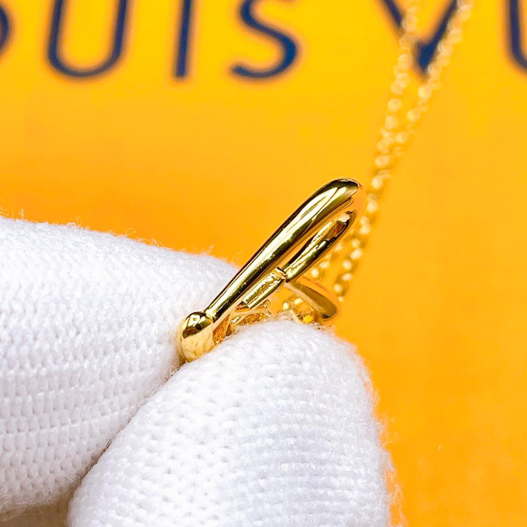 ◇ルイヴィトン◇新品仕上済 M00465 ハート ネックレス ゴールド ブランド