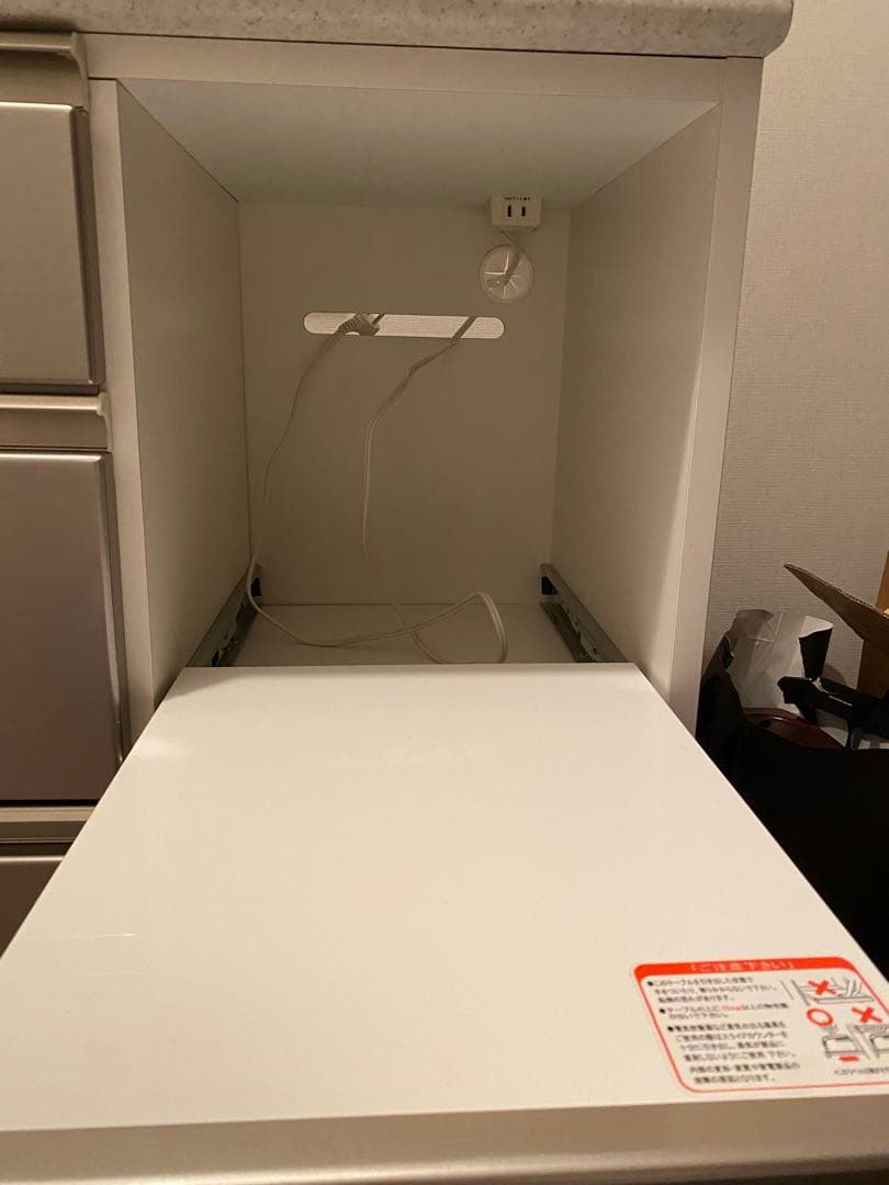 ニトリ キッチンカウンター 140cm シルバー