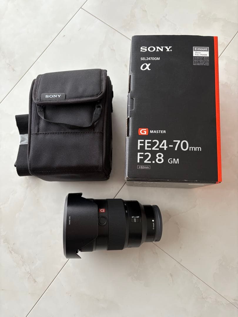 良品　SONY FE 24-70mm F2.8 GM ズームレンズ