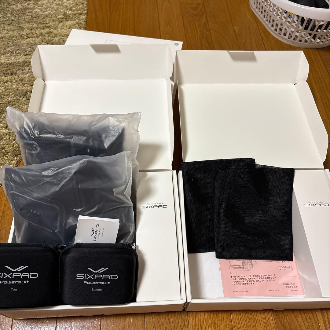 【極美品】SIXPADパワースーツ　上下セット メンズLサイズ