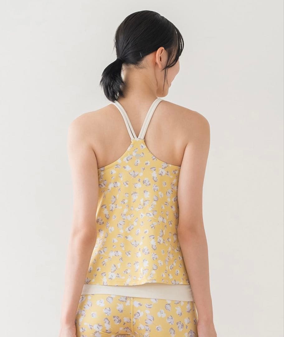 ✴︎新品✴︎ 【SUKALA】フラワープリントカバータンクトップ　Lサイズ タグ付き