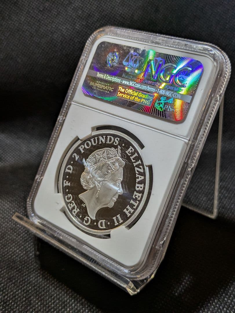 【世界250枚の伝統の銀貨】2017年英国王立造幣局ユニコーンオブスコットランド