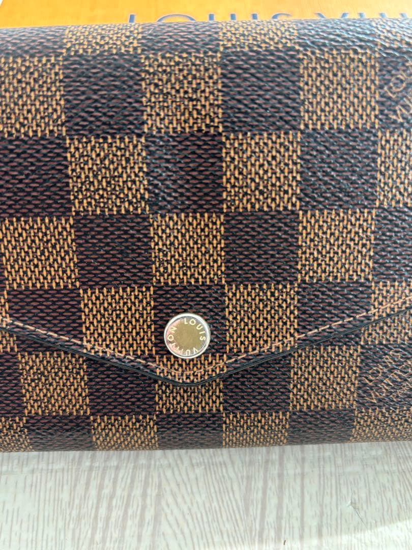 新型　美品　ルィヴィトン　ダミエ　ポルトフォイユ サラ　長財布
