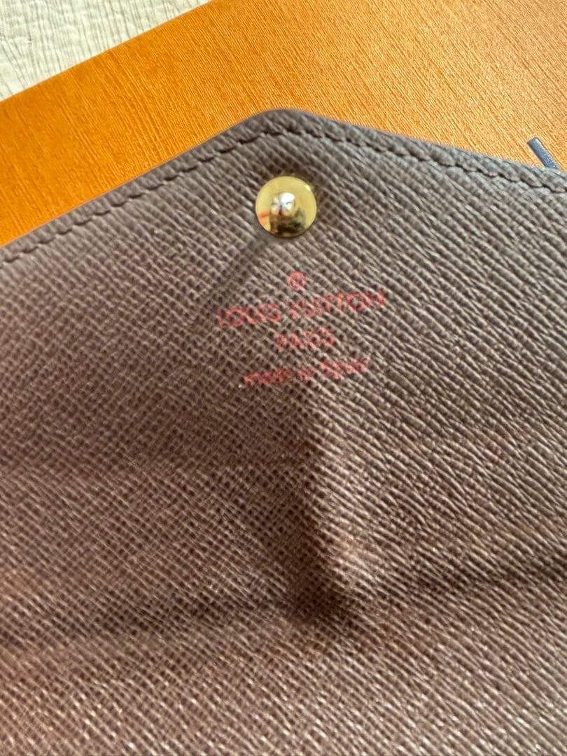 新型　美品　ルィヴィトン　ダミエ　ポルトフォイユ サラ　長財布