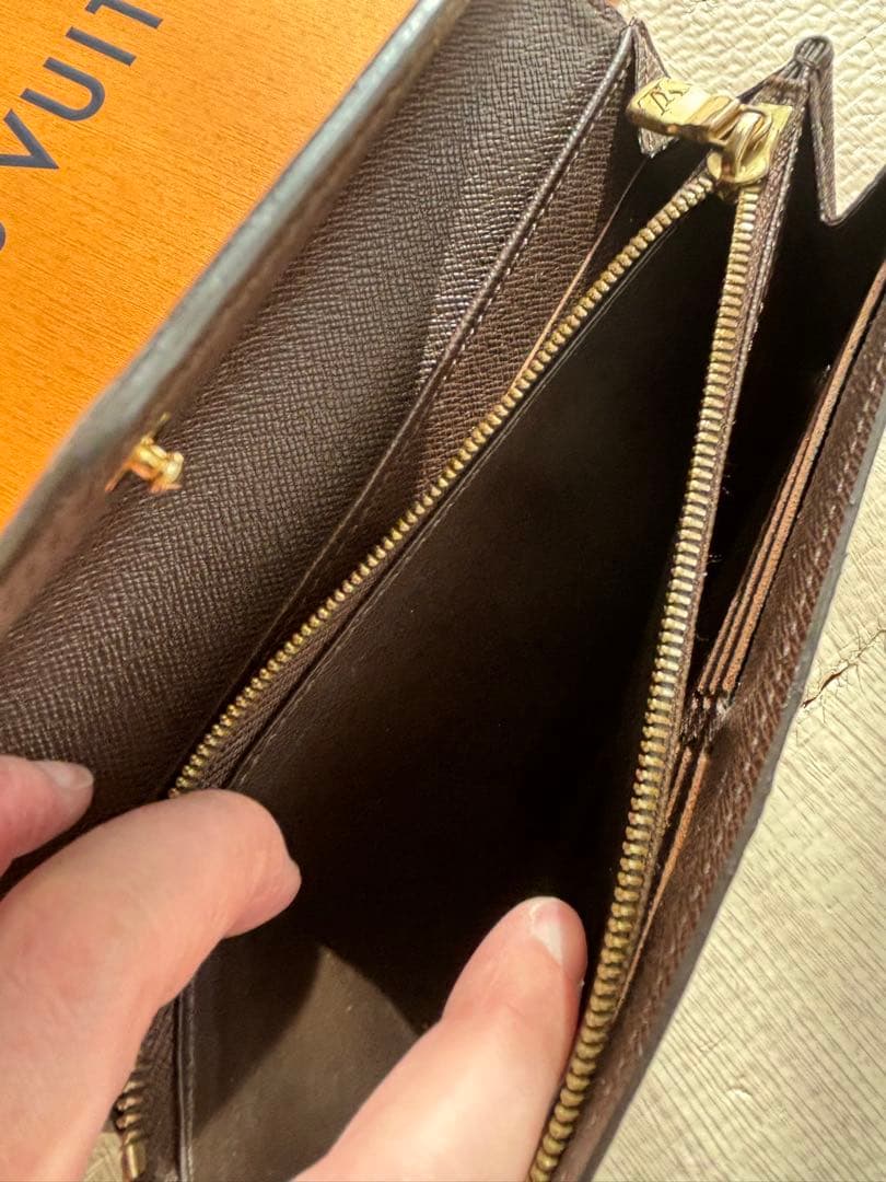 新型　美品　ルィヴィトン　ダミエ　ポルトフォイユ サラ　長財布