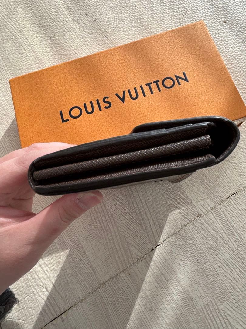 新型　美品　ルィヴィトン　ダミエ　ポルトフォイユ サラ　長財布