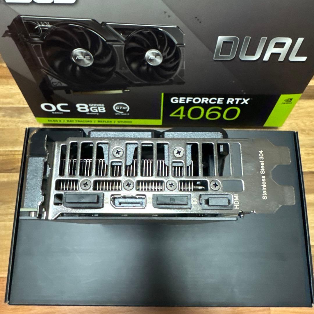 グラフィックボード・グラボ・ビデオカード ASUS DUAL GeForce RTX 4060 OC 8GB