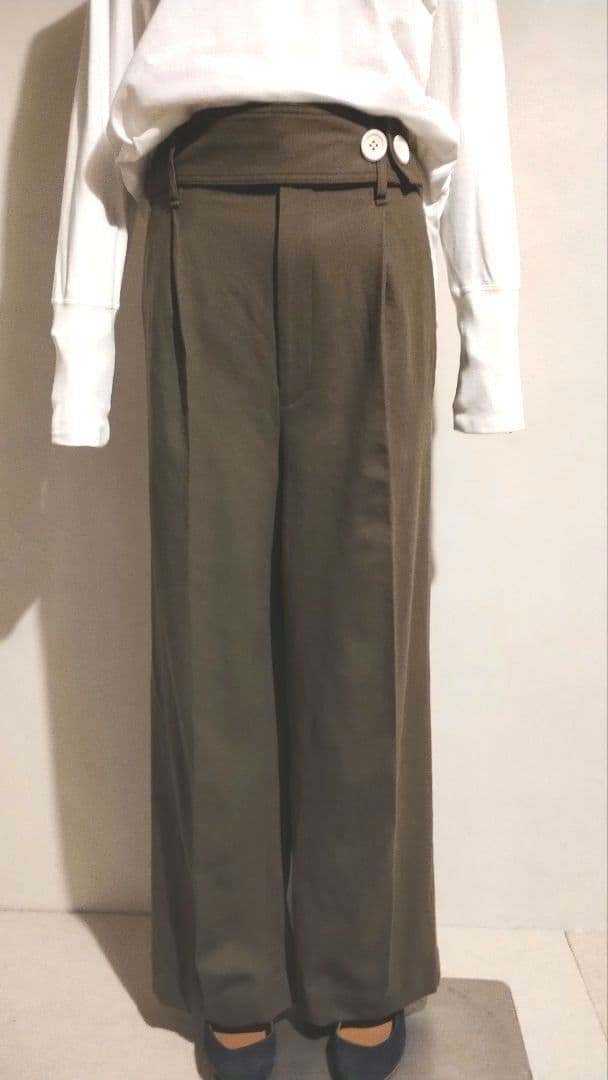 みーちゃん様 C6687 カシミヤニット×パンツコーデ