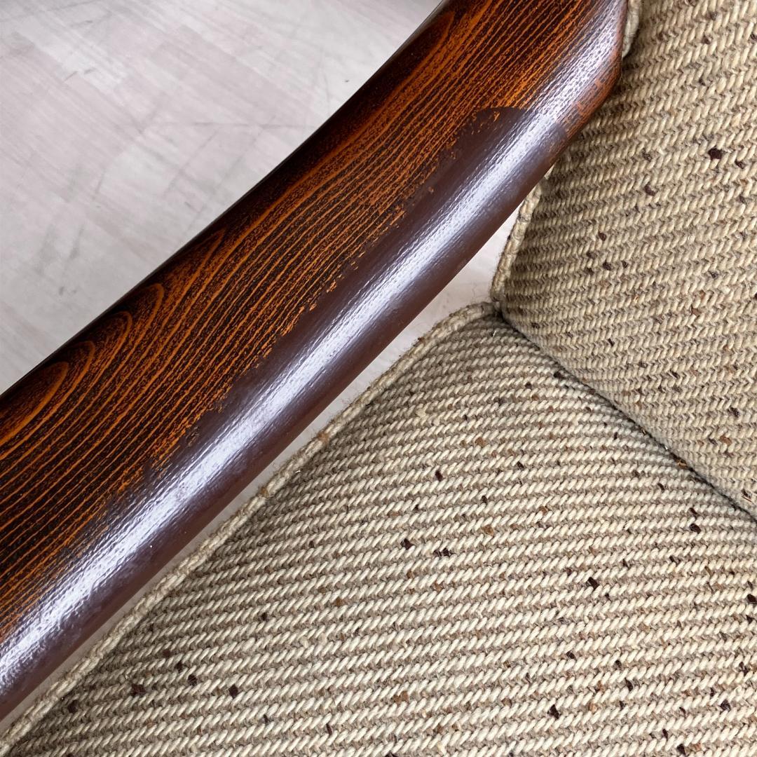 オールドカリモク シングルソファ A ビンテージ ZR24194