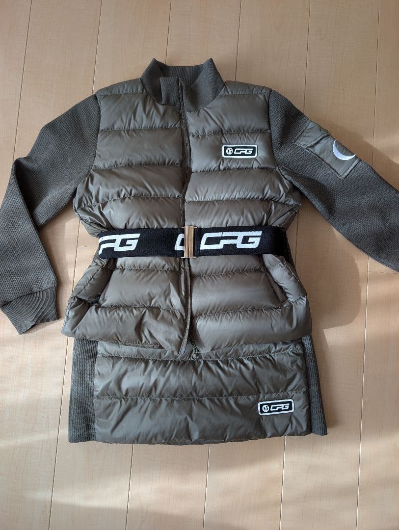 CPG ダウンジャケット スカートセット セットアップ　CPGゴルフ