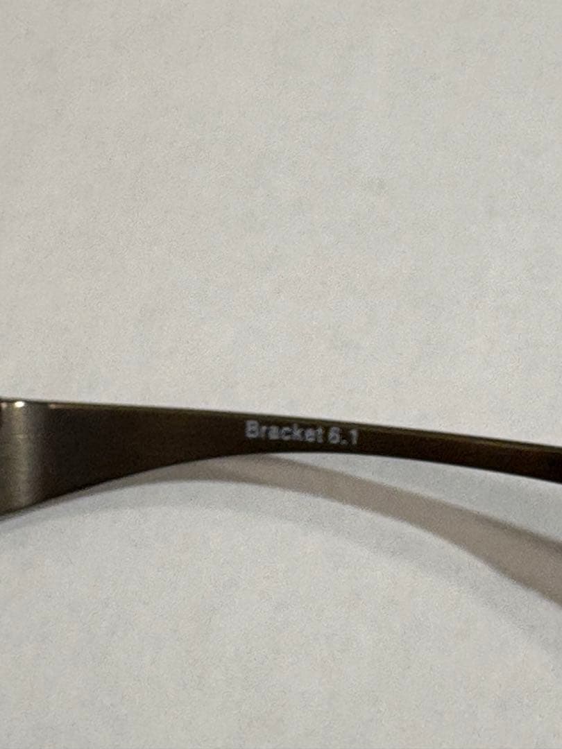 か*り様 【OAKLEY】 Bracket6.1 Brushed Chrome
