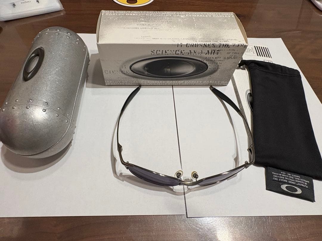 か*り様 【OAKLEY】 Bracket6.1 Brushed Chrome