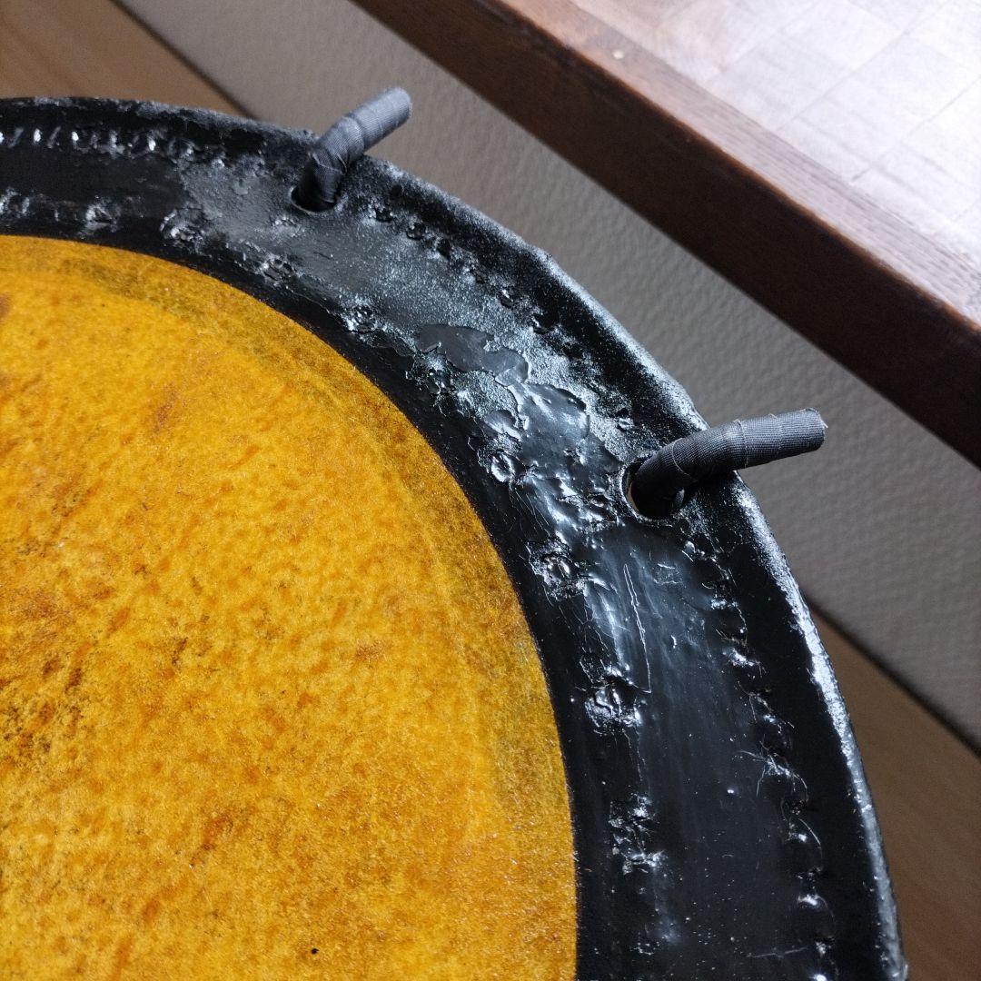 和太鼓　締太鼓　ターンバックル仕様　 高さ21cm 中古品