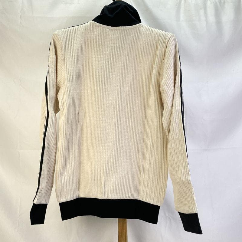 adidas トラックジャケット クリーム色s