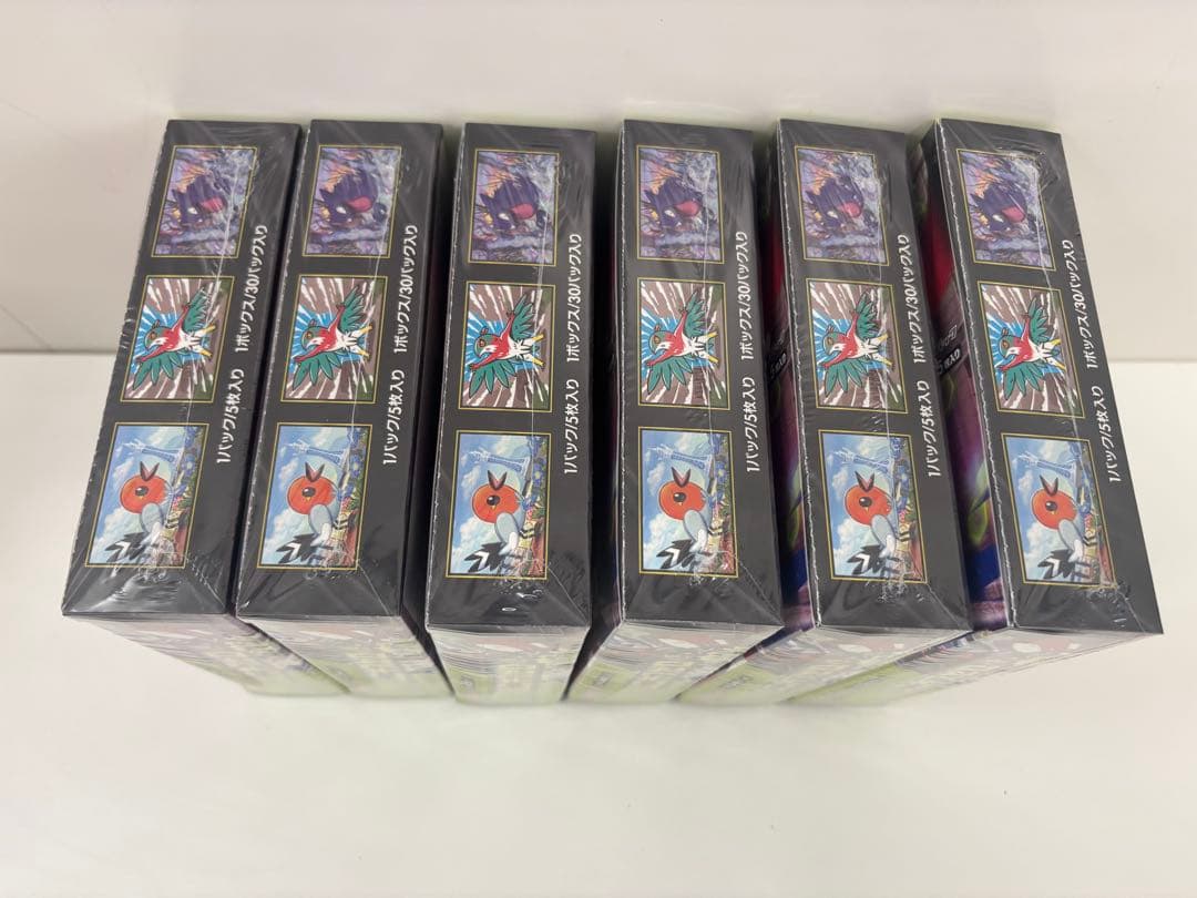 ポケモンカードゲーム MEGA ムニキスゼロ シュリンク付き 6BOX