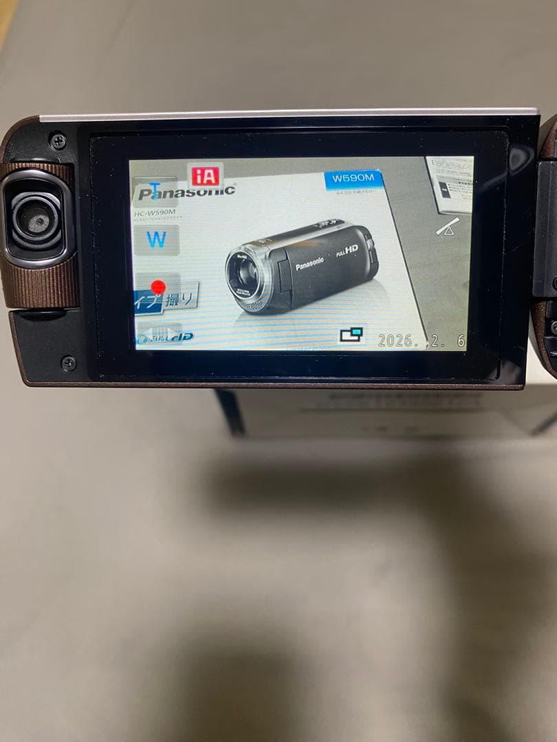 Panasonic HC-W590M 64GB ビデオカメラ