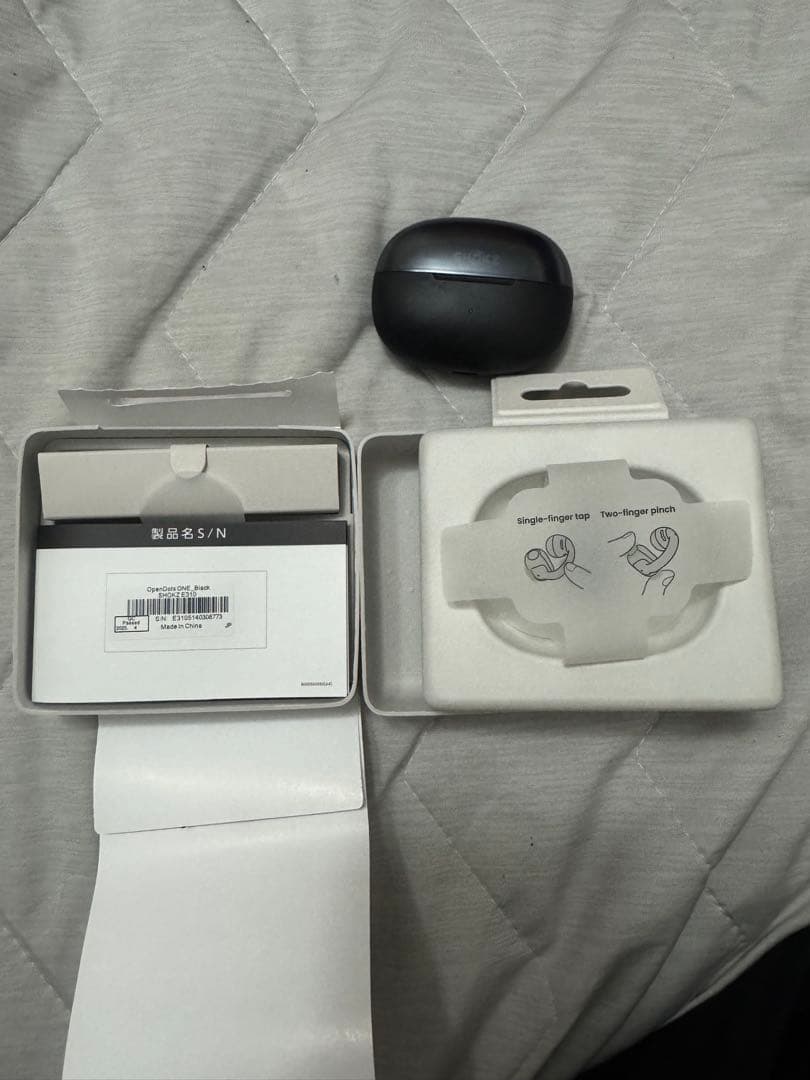 金*う様 SHOKZ OPENDOTS ONE ブラック　美品！