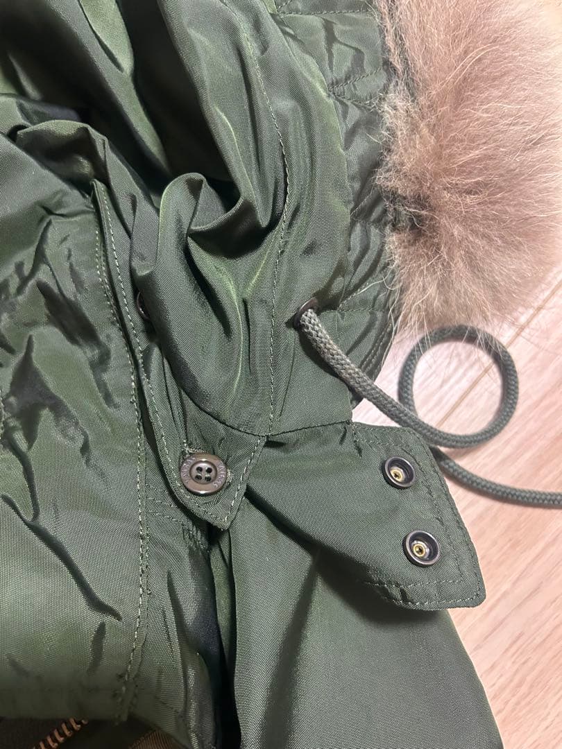 美品 TATRAS タトラス　モッズコート ミリタリー ファー フード