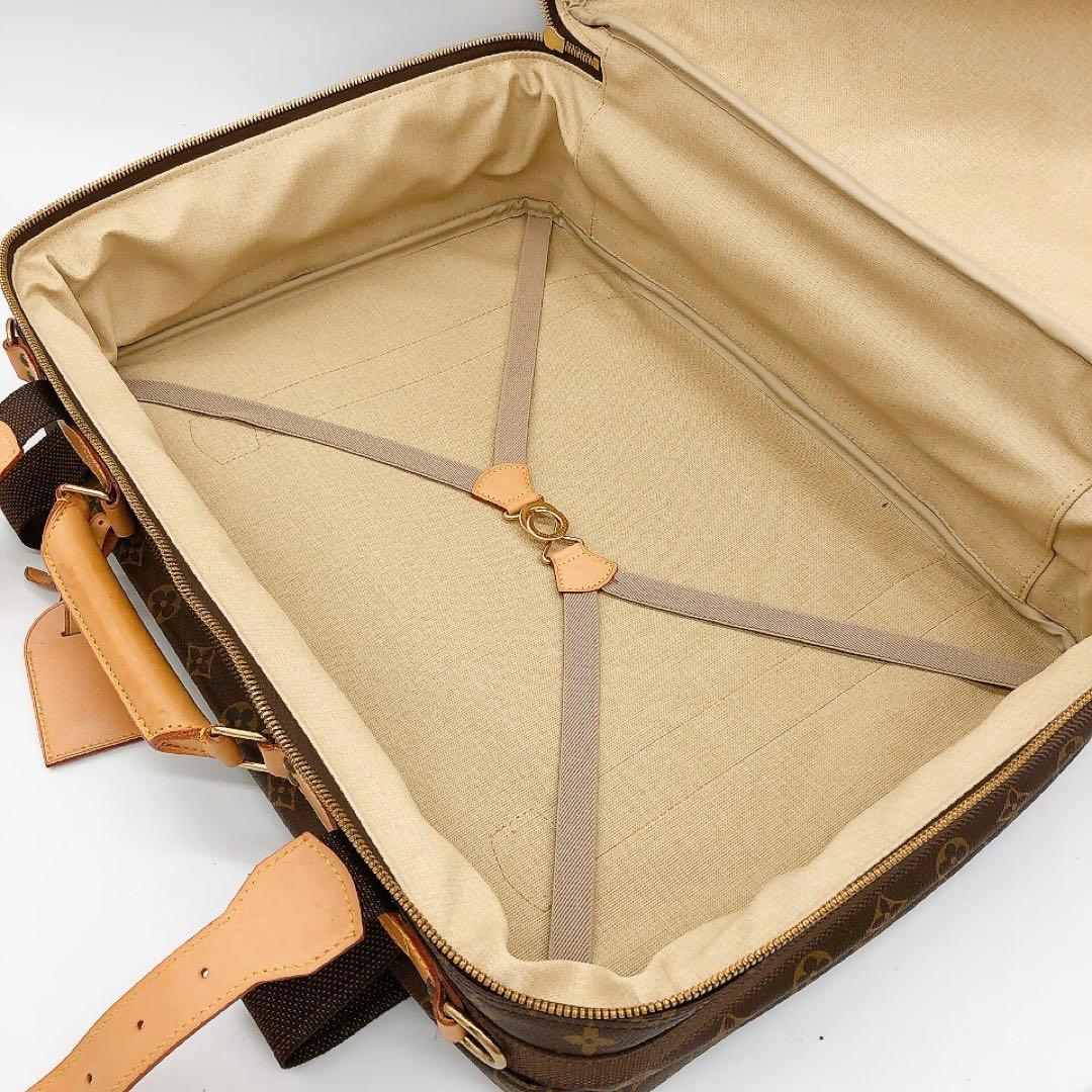【LOUIS VUITTON】サテライト53 トラベルバッグ　モノグラム