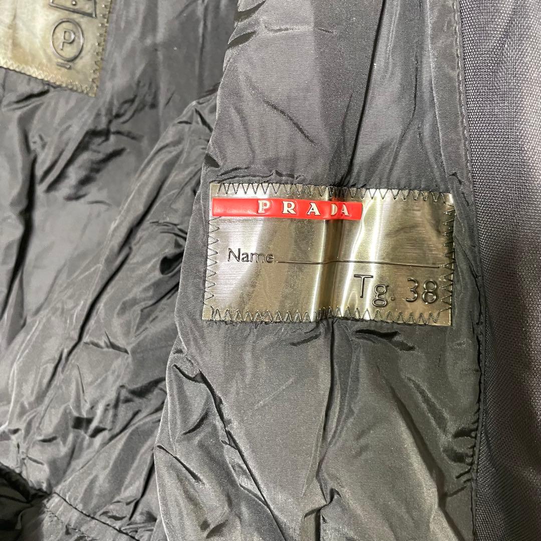 N*o様 PRADA ブラック パーカー Art. 108003A