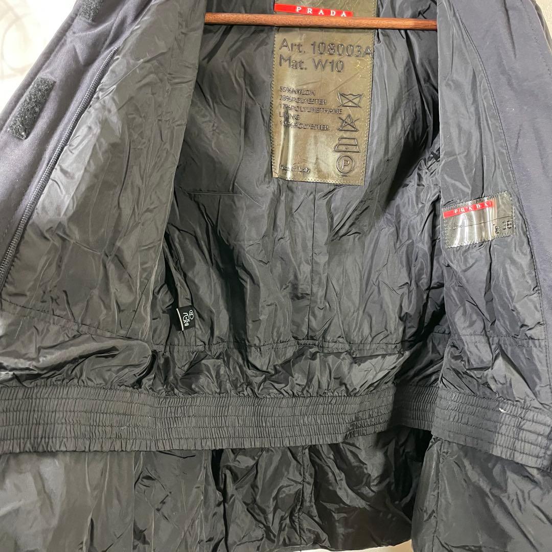 N*o様 PRADA ブラック パーカー Art. 108003A