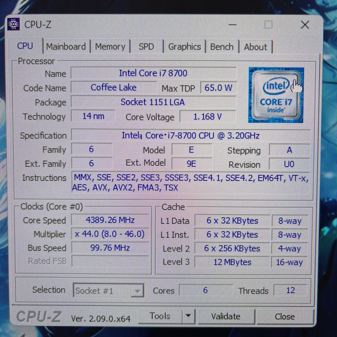 自作ゲーミングPC i7 8700 M.2 SSD 2TB RTX 3060Ti